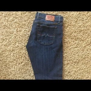 Lucky Brand Blue Jeans; Sz 12/31; Regular Inseam